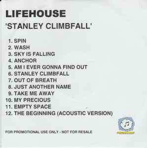 Lifehouse - Stanley Climbfall album cover