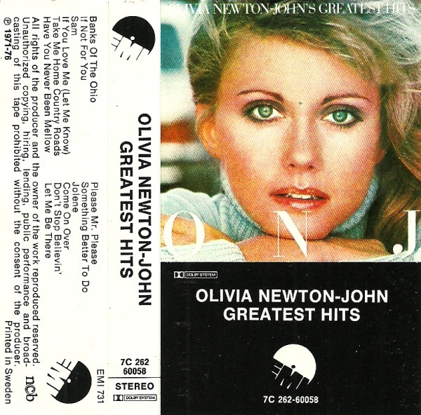 olivia newton johns greatest hits