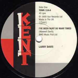 Larry Davis (4) - I've Been Hurt So Many Times / Baby Without You