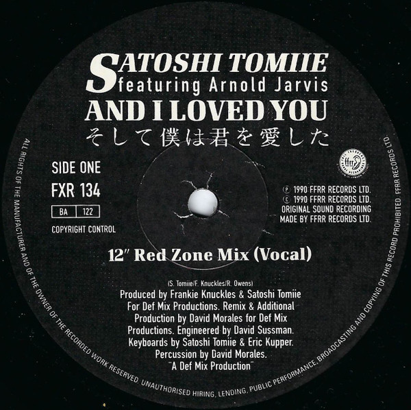 Satoshi Tomiie Featuring Arnold Jarvis - And I Loved You