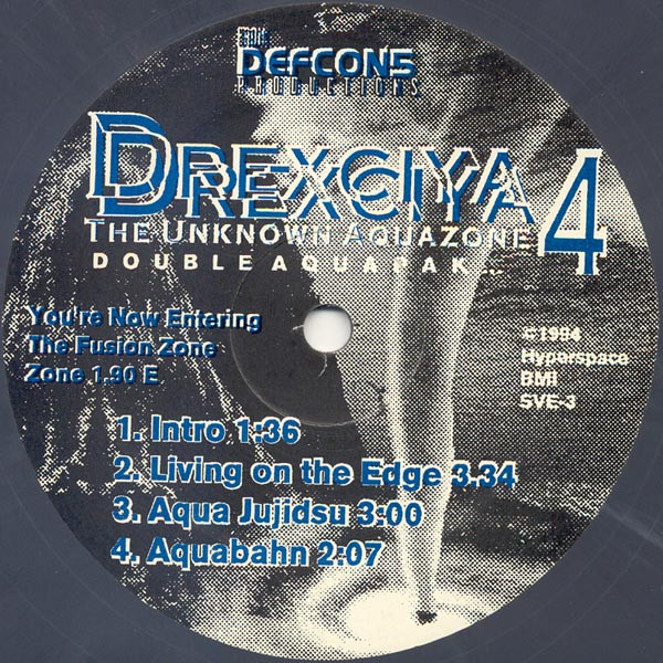 Drexciya 4 - The Unknown Aquazone (1994, Vinyl) - Discogs