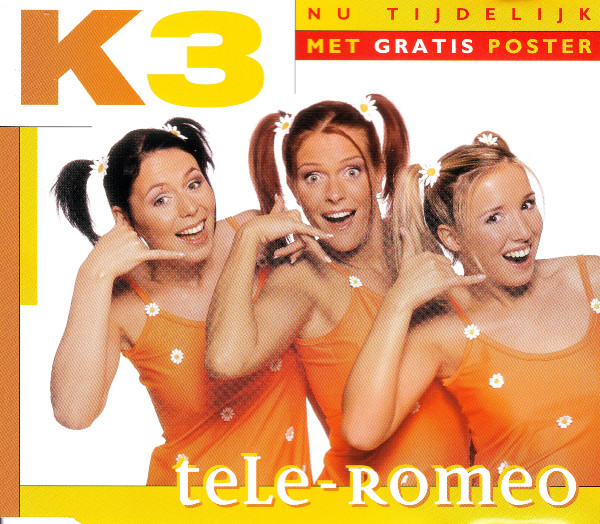 magneet Transparant verbrand K3 – Tele-Romeo (2001, CD) - Discogs