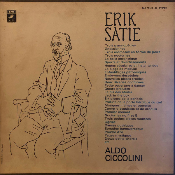 Erik Satie - Aldo Ciccolini – Complete Piano Works Of Erik Satie