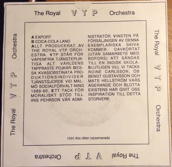descargar álbum The Royal VTP Orchestra - Export