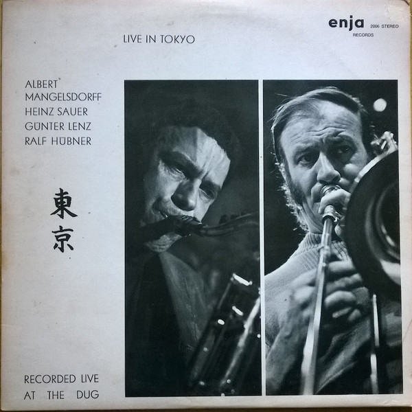 Albert Mangelsdorff Quartet – Diggin' - Live At Dug, Tokyo (1977 