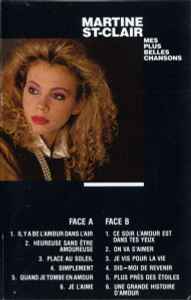 Martine St-Clair – Mes Plus Belles Chansons (1988, Dolby, Cassette ...
