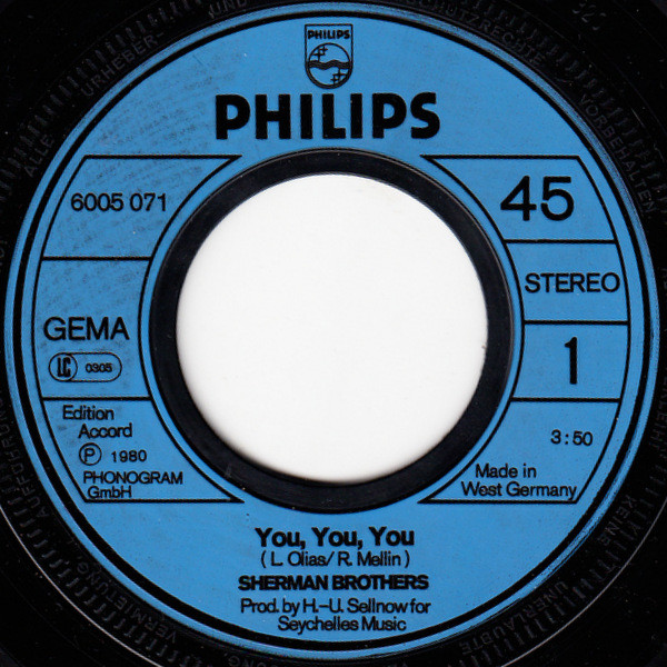 ladda ner album The Sherman Brothers - You You You