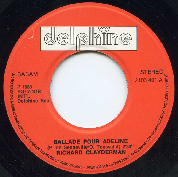 Album herunterladen Richard Clayderman - Ballade Pour Adeline Les Fleurs Sauvages