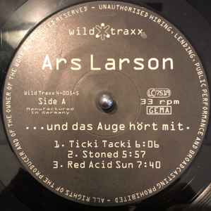 Ars Larson - ...Und Das Auge Hört Mit. album cover