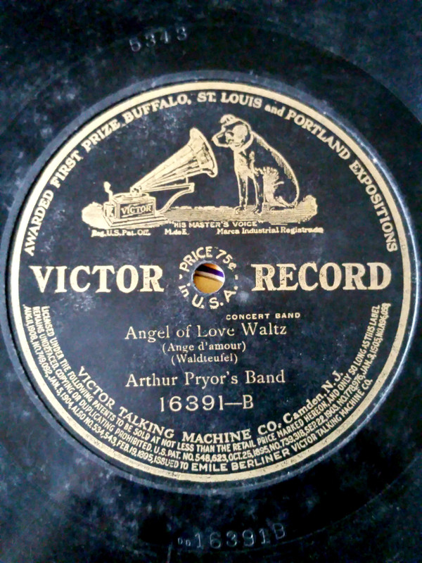 lataa albumi Victor Dance Orchestra Arthur Pryor's Band - Blue Danube Waltz Angel Of Love Waltz