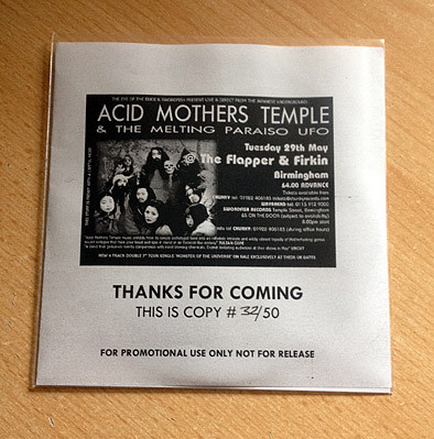 last ned album Acid Mothers Temple & The Melting Paraiso UFO - Birmingham Flapper Firkin May 29th 2001