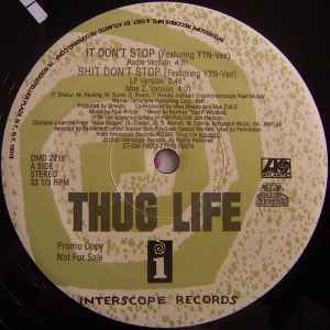 Thug Life - It Don't Stop / Str8 Ballin' album cover