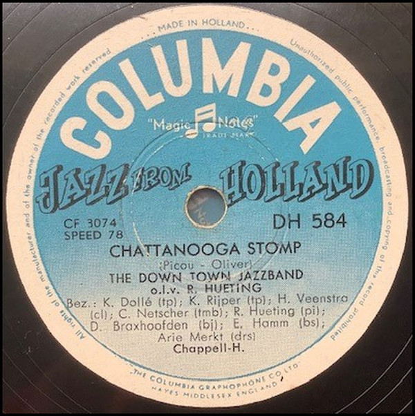 télécharger l'album The Down Town Jazz Band - Chattanooga Stomp Cheerin Rag