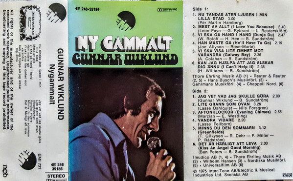 Album herunterladen Gunnar Wiklund - Nygammalt