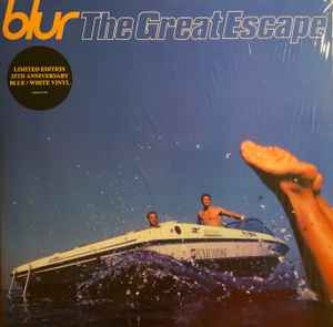Blur – The Great Escape (2020, Blue & White [Split Colour], Vinyl 