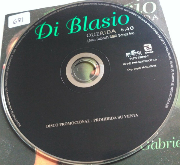 télécharger l'album Di Blasio - Querida