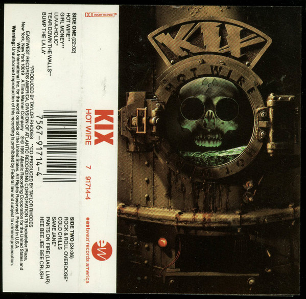 Kix – Hot Wire (1991, Specialty Pressing, CD) - Discogs