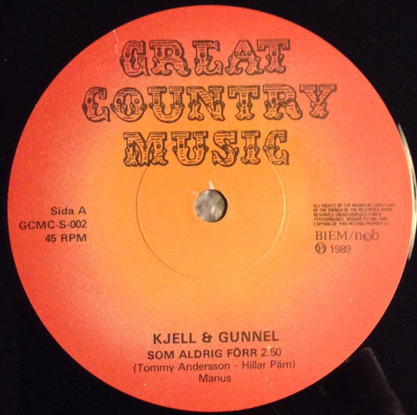 last ned album Kjell Och Gunnel - Som Aldrig Förr For All The Country Songs