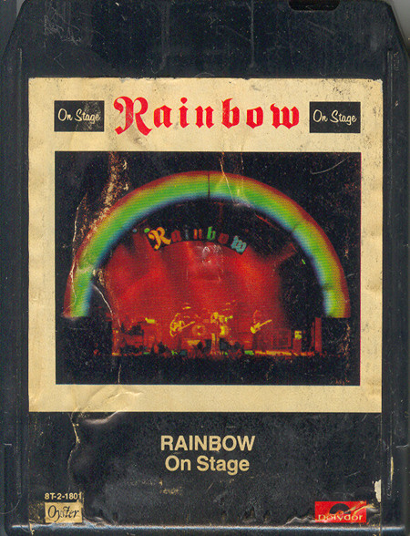 Rainbow – On Stage (1977, 8-Track Cartridge) - Discogs