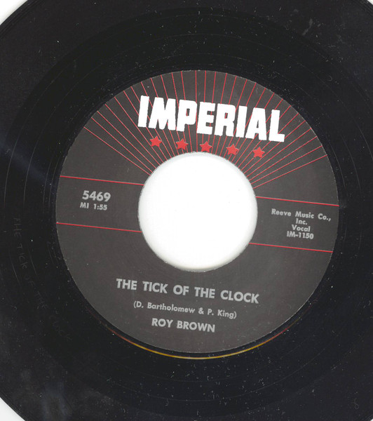 Roy Brown – The Tick Of The Clock / Slow Down Little Eva (1957 