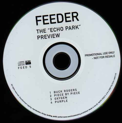 Feeder – Echo Park Preview (2000, CD) - Discogs