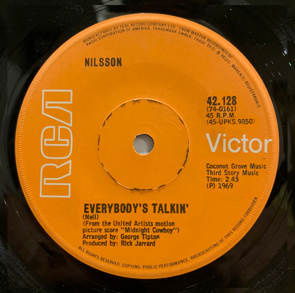 baixar álbum Nilsson - Everybodys TalkinRainmaker