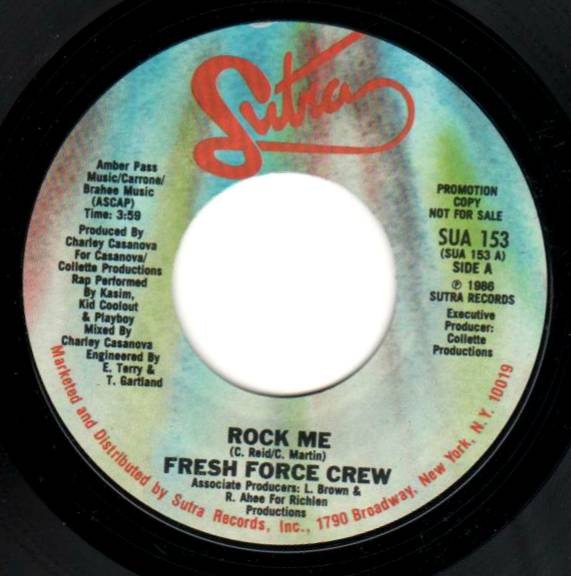 Fresh Force Crew – Rock Me (1986, Vinyl) - Discogs