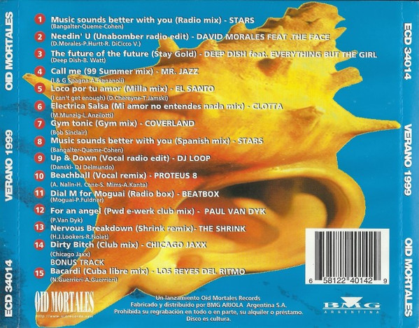 baixar álbum Various - Verano 1999