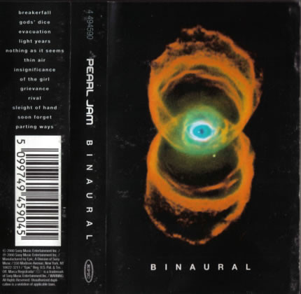 家庭用ゲーム Pearl Jam ‎ Binaural E2 63665 未聴盤 | bioport.com.tr