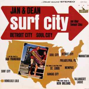 Jan & Dean - Surf City And Other Swingin' Cities album cover
