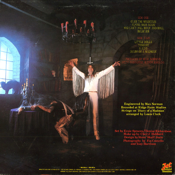 Ozzy Osbourne - Diary Of A Madman [Vinyl] | Jet Records (FZ 37492) - 2