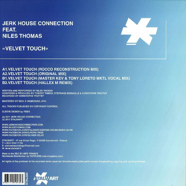 ladda ner album Jerk House Connection Feat Niles Thomas - Velvet Touch