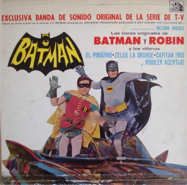 Nelson Riddle BATMAN THE MOVIE(1966) Limited Edition SOUNDTRACK OOP LaLa  Land CD