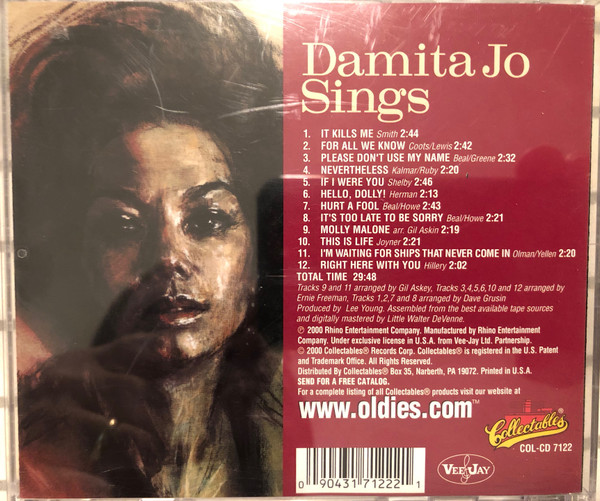 lataa albumi Damita Jo - Sings