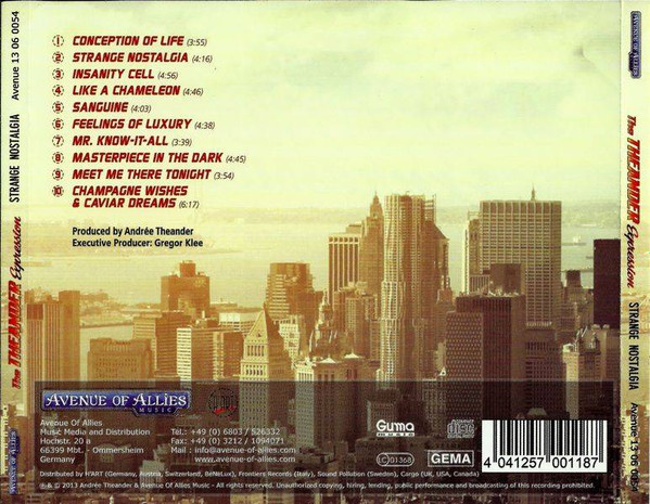last ned album The Theander Expression - Strange Nostalgia