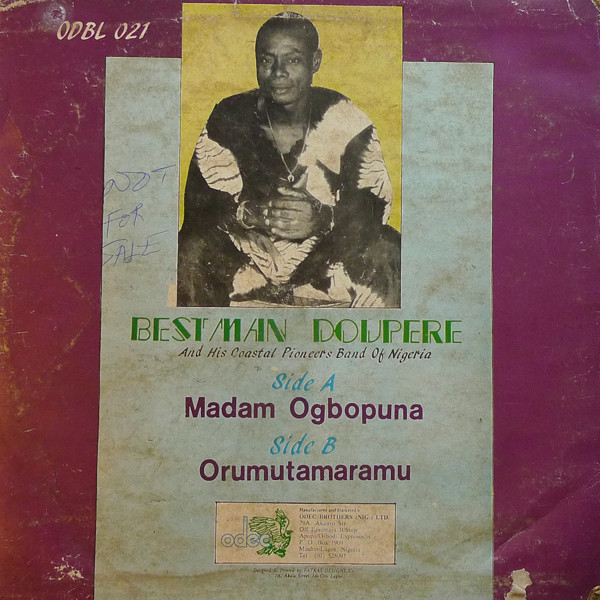 descargar álbum Bestman Doupere And His Coastal Pioneers Band Of Nigeria - Orumutamaramu