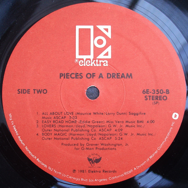 Pieces Of A Dream - Pieces Of A Dream | Elektra (6E-350) - 4