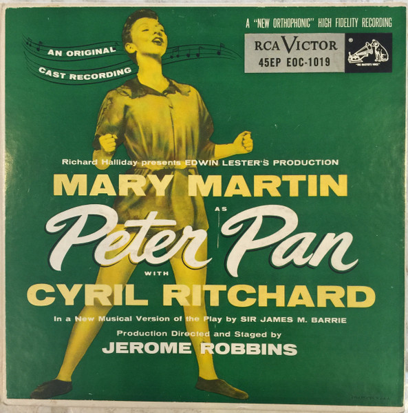 Mary Martin, Cyril Ritchard – Peter Pan (1954, Vinyl) - Discogs