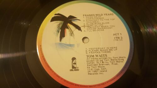 Tom Waits – Franks Wild Years (1987, Gatefold, Vinyl) - Discogs