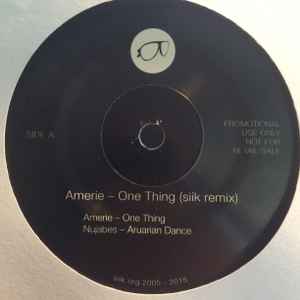 Amerie - One Thing (Siik Remix) album cover