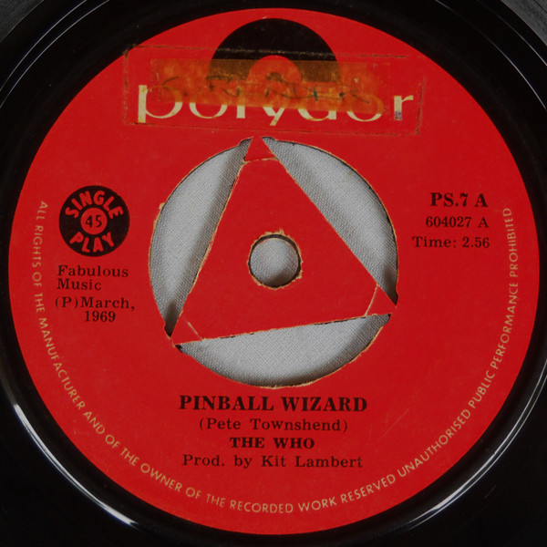 The Who – Pinball Wizard / Dogs Part Two (1969, Vinyl) - Discogs