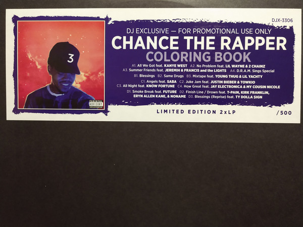 Chance The Rapper – Coloring Book (2018, Vinyl) - Discogs
