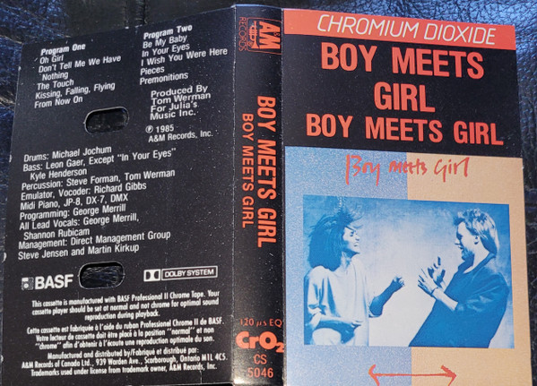 Boy Meets Girl - Boy Meets Girl | Releases | Discogs