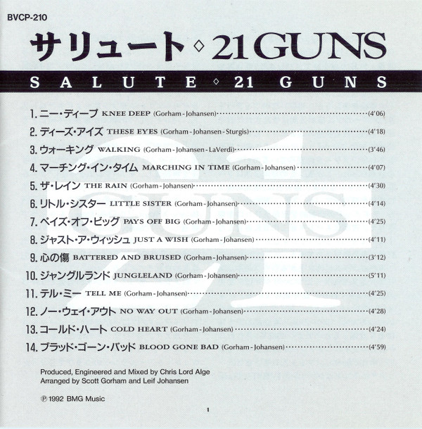 ladda ner album 21 Guns - Salute サリュート