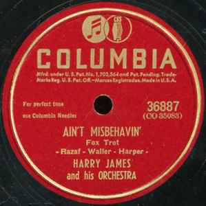 Harry James And His Orchestra - Ain't Misbehavin' / 9:20 Special