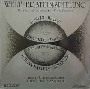 Joseph Haydn - Abschieds-Sinfonie / Ankunfts-Sinfonie album cover