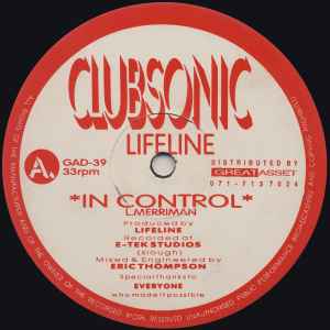 Lifeline (3) - In Control album cover