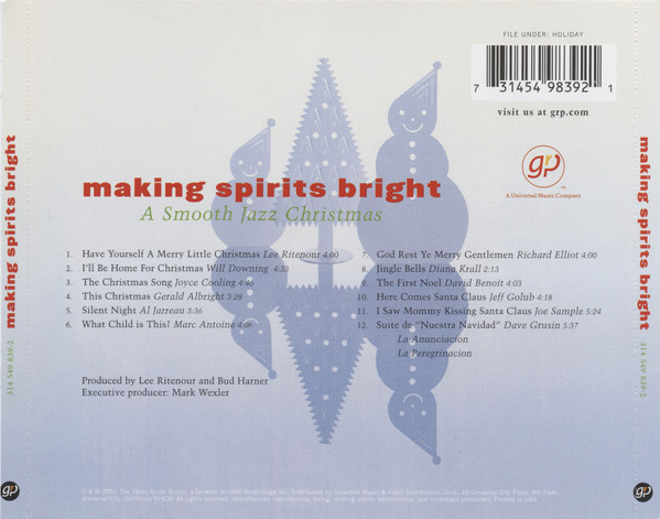 télécharger l'album Various - Making Spirits Bright A Smooth Jazz Christmas