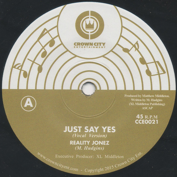 télécharger l'album Reality Jonez - Just Say Yes