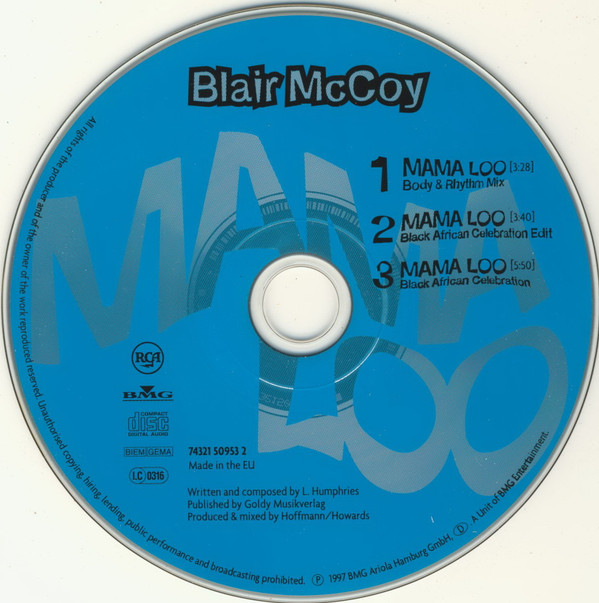 ladda ner album Blair McCoy - Mama Loo